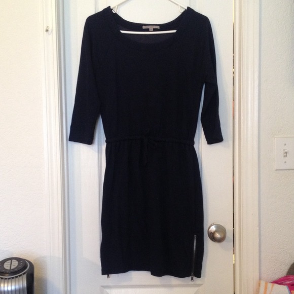 Dark blue sweater dress!