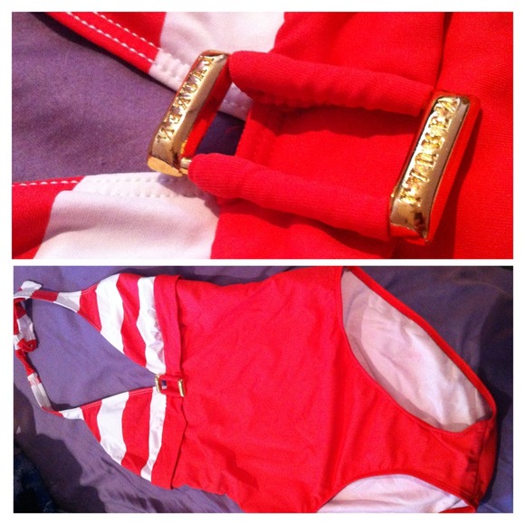 Classic One Piece Sailor Swimsuit - Picture 1 of 1