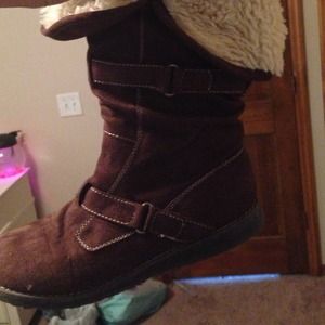 Brown boots