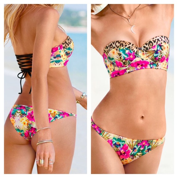 Victoria's Secret Accessories - Sale! New VS Long Line Bandeau bikini top