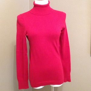 GAP Red turtleneck sweater