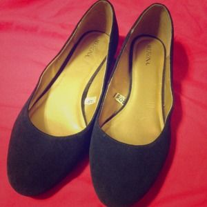 Navy Merona Flats