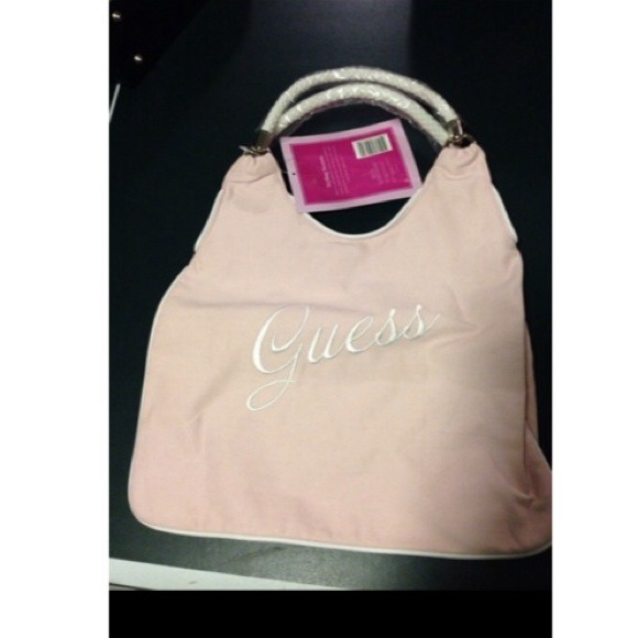 Guess Light pink shoulder bag