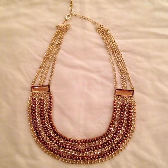 Anthropologie - Gold Necklace - NWT