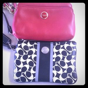 Bundle Deal-2 coach wristlets
