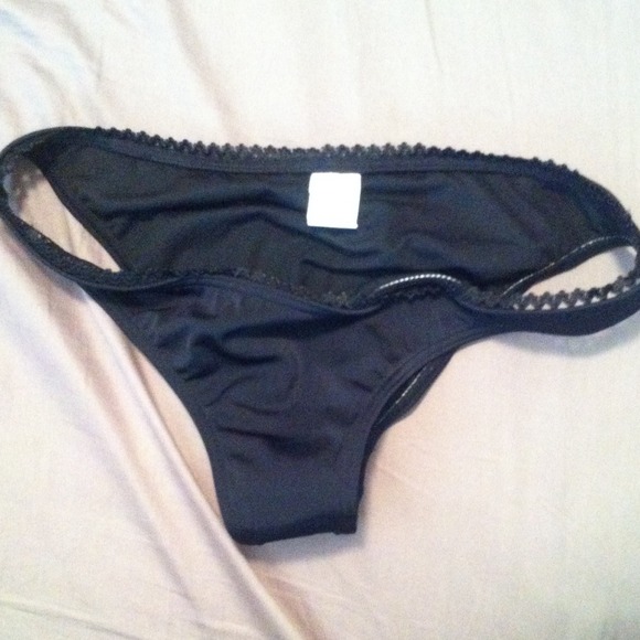 Black bikini bottoms, will go with most tops!