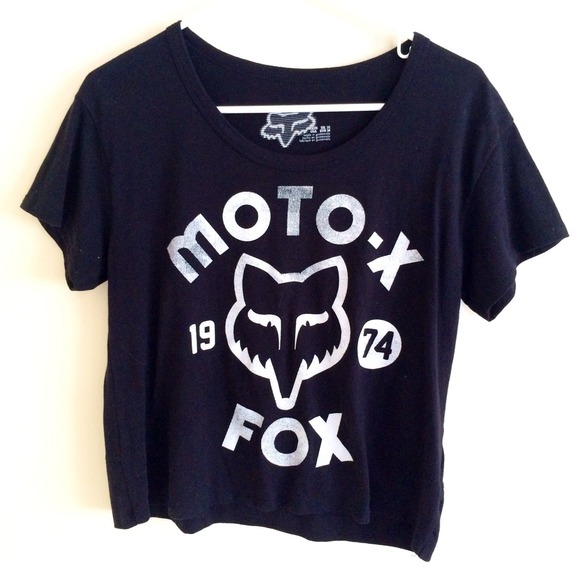 ❌SOLD❌ Fox Moto-X Crop Top