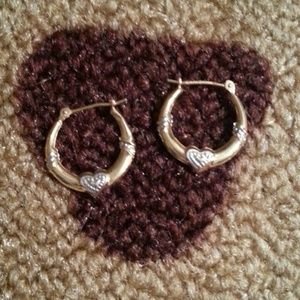 Small gold hoops bundle