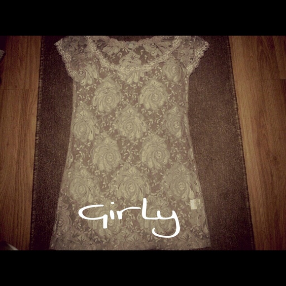 Lacey Floral Top