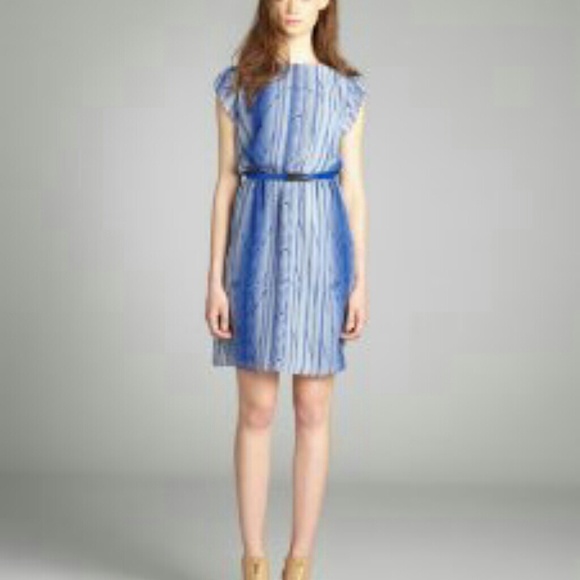 Sold! Beautiful belt blouse dress