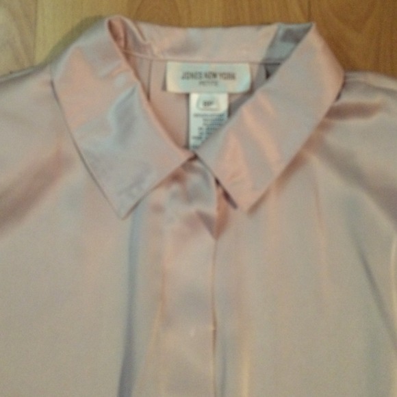 Jones New York Petite Button down Blouse - Picture 2 of 3