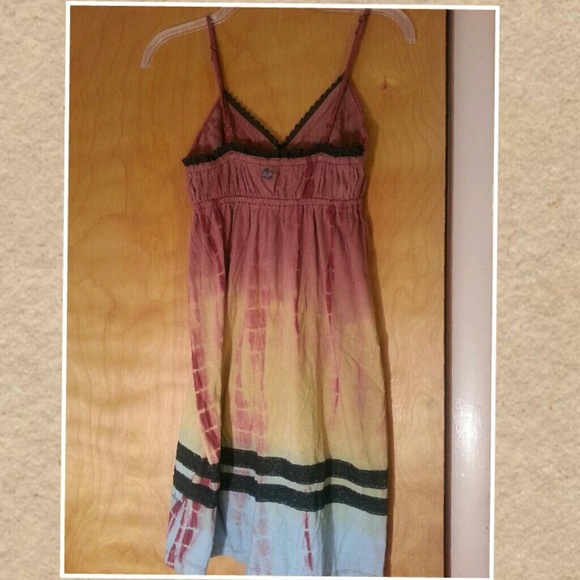 Tie dye Billabong Small dress NWOT - Picture 2 of 4