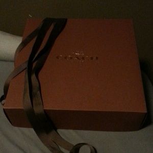 Large Coach Gift Box With Ribbon