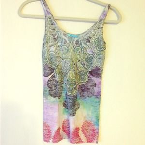 Cute printed tank