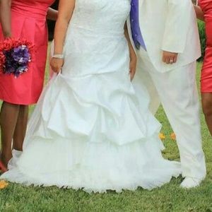 Off White Wedding Dress - willing to trade