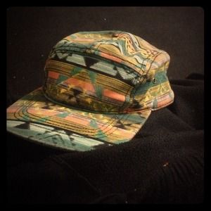 Mens F21 tribal print hat