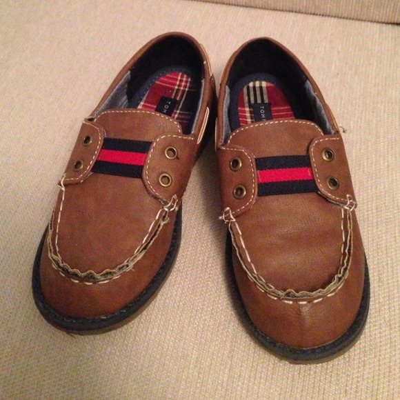 SOLD! Host pick! TH Brown moccasins for boys