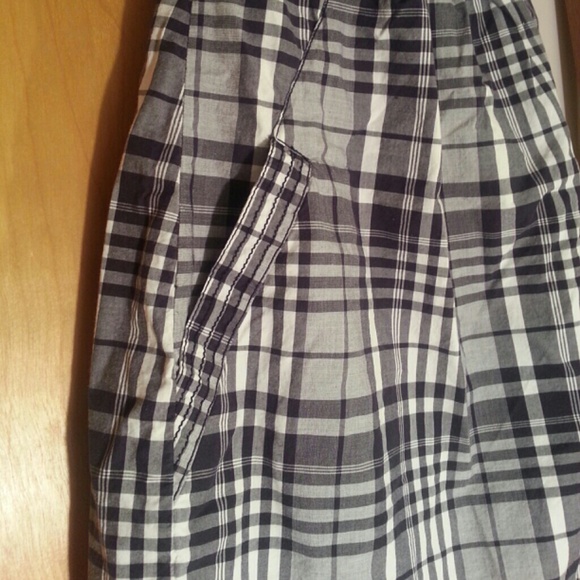 American Eagle NWOT strapless plaid dress Size 0 - Picture 3 of 4