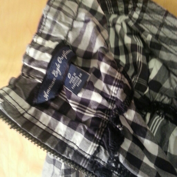 American Eagle NWOT strapless plaid dress Size 0 - Picture 4 of 4