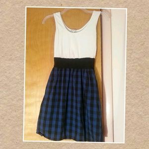 Plaid dress. size XS