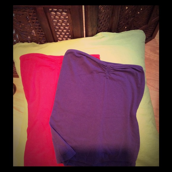 Red and Purple TubeTops