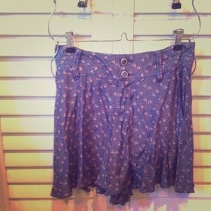 Free People floral shorts