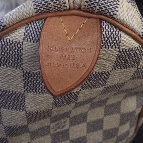 Louis Vuitton speedy 30 damier azur - Picture 2 of 4