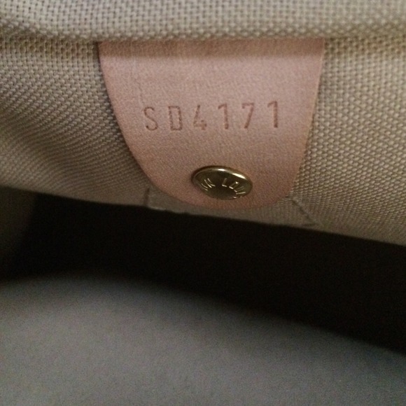 Louis Vuitton speedy 30 damier azur - Picture 4 of 4