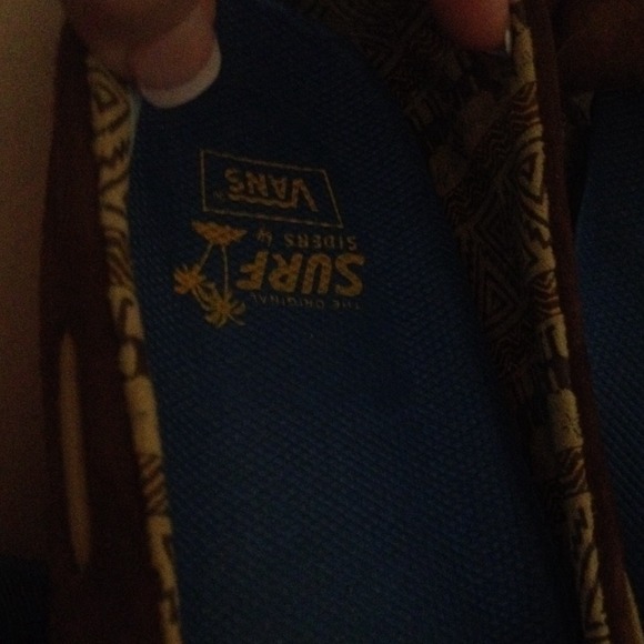 brown surf sider slide vans - Picture 2 of 4