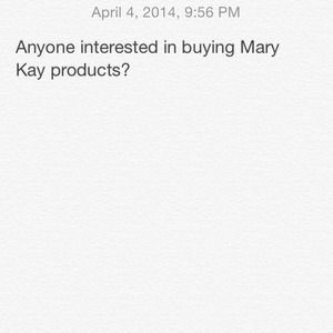 Mary Kay skin care and makeup