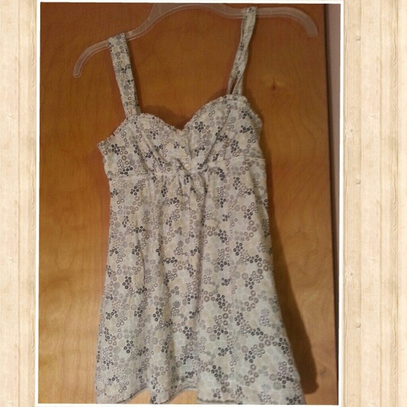 Floral empire waist shirt - Picture 1 of 2