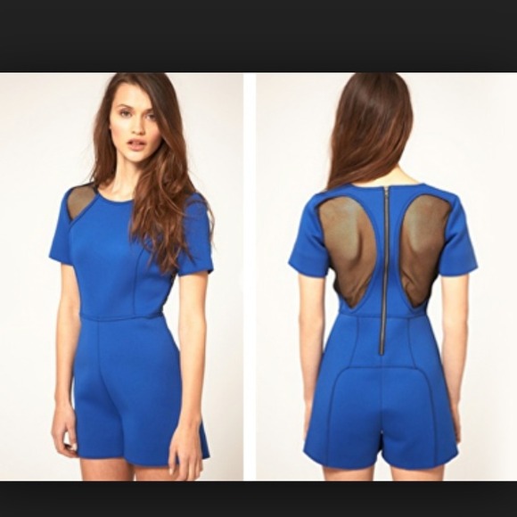 ASOS neoprene romper - Picture 2 of 2