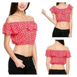 Ditzy Floral Printed Tube Top