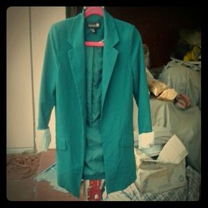 Forever 21  Turquoise Blazer