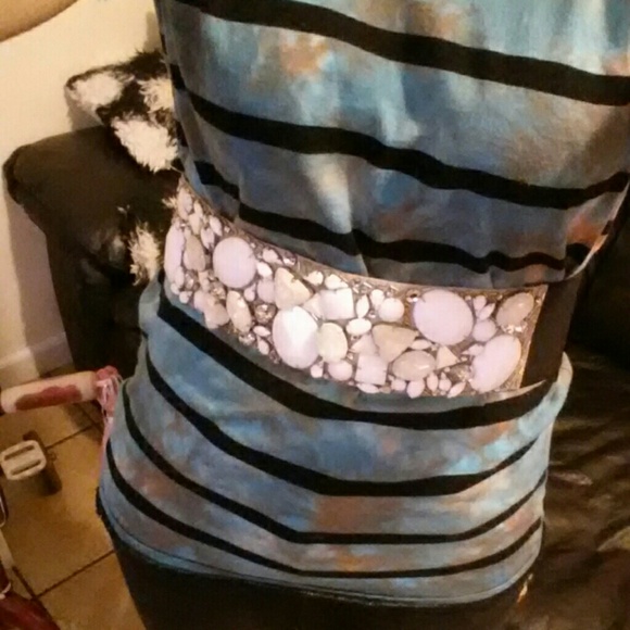 White Waist belt