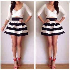 Skirt **available in SMALL, medium and large**