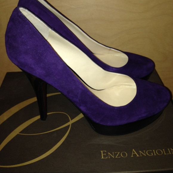 Enzo Angiolini Shoes Enzo Angiolini Suede Pump Poshmark