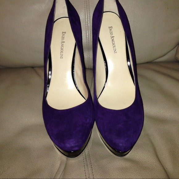 Enzo Angiolini Shoes Enzo Angiolini Suede Pump Poshmark