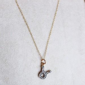 Diamond Taurus Necklace