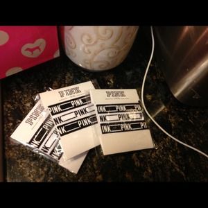 Pink hair ties 3 pack🚫ALL SOLD🚫