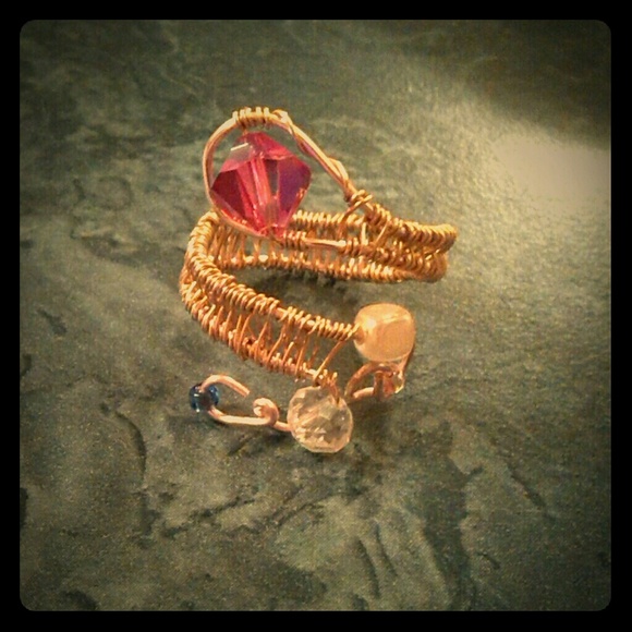 Cuff type custom ring