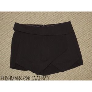 Black Origami Skort