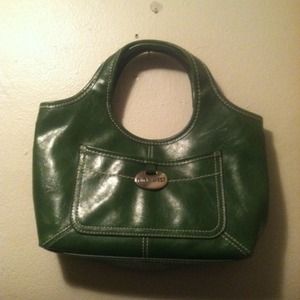 Green Nine West Clutch Purse