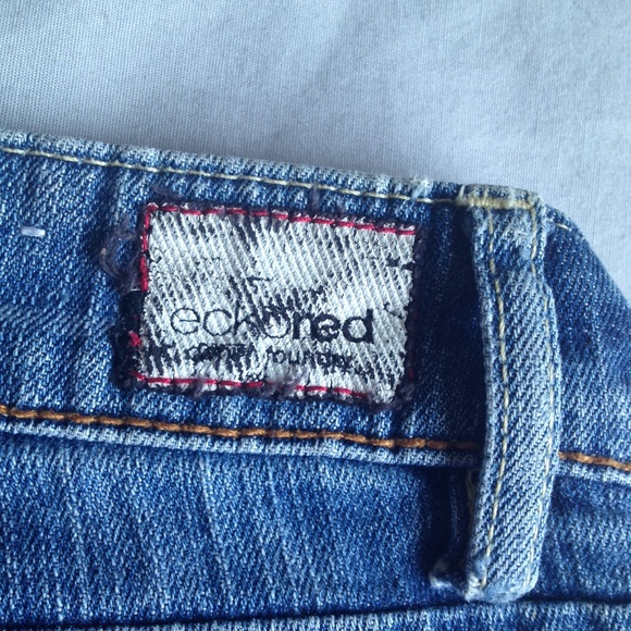 Ecko Red Vintage Vtg Blue Bootcut Flare Jeans - Picture 4 of 4