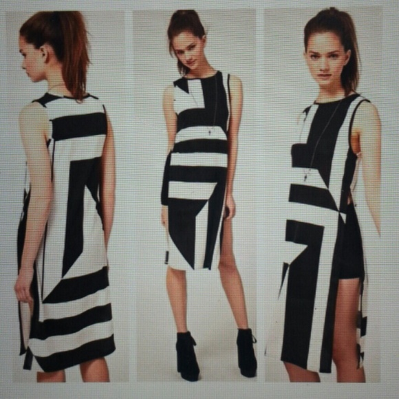 ASOS Tunic with 90s Block Print