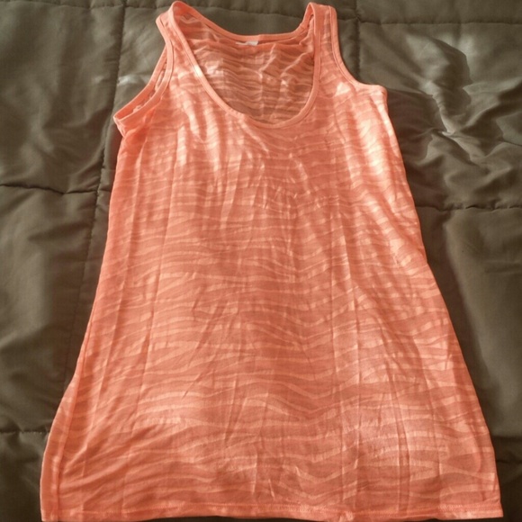 VS Orange sheer tank