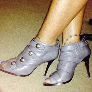 Coach "Brandie" Heels- Grey