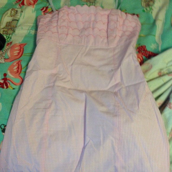 Strapless lilly dress