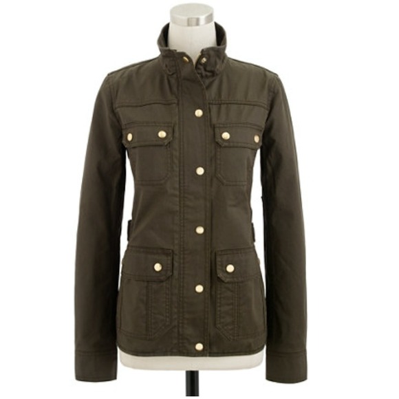 J. Crew downtown field jacket, sz s