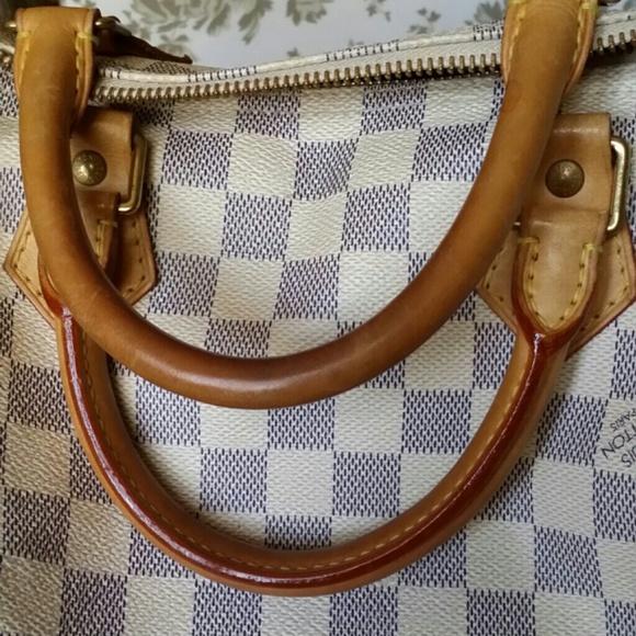 AUTHENTIC Louis Vuitton Speedy 30 Damier Azur - Picture 2 of 4